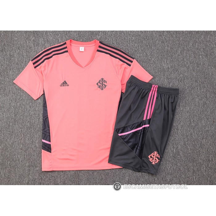 Chandal del SC Internacional Manga Corta 22-23 Rosa - Pantalon Corto